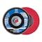 Pferd 5" x 5/8-11 Thd. POLIFAN Flap Disc - CO-COOL SG STEELOX, Ceramic oxide, 60 Grit, Conical 62683 - alternate 1